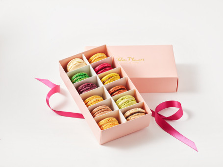 Box Of 12 Vegan Macarons