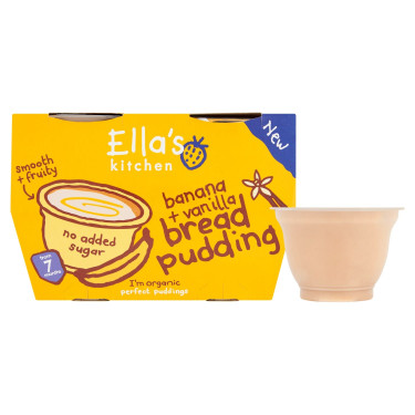 Ellas Kitchen Bananen-Vanille-Brotpudding 320G