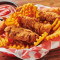 Spicy Chicken Fingers Waffle Fries