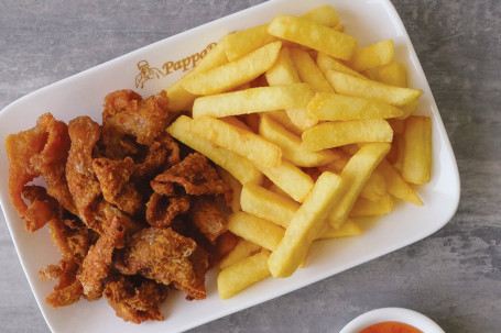 Pappa Deep Fried Chicken Skin And Chips