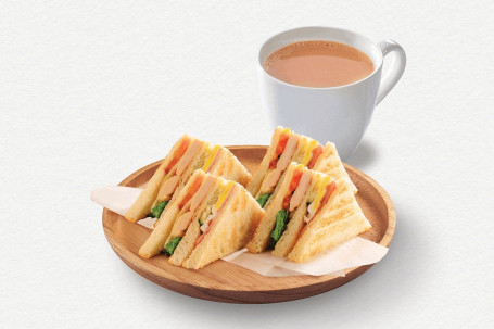 Gōng Sī Sān Wén Zhì Quán Fèn Club Sandwich Whole