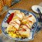 Yù Mǐ Qǐ Sī Dàn Bǐng Egg Pancake With Corn And Cheese