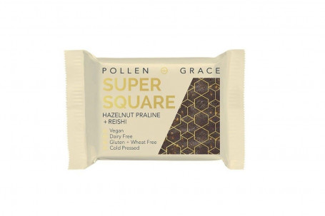Pollen And Grace Hazelnut Praline Reishi Super Square