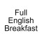Full English Breakfast: Fried Egg