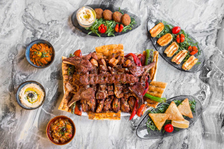 Large Meze And Jumbo Platter (For 4-5 People To Share)