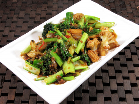 Vegetables With Sambal Sauce