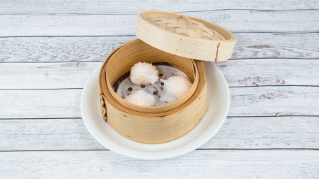 Crystal Prawn Dumpling (D) 4Pcs Shuǐ Jīng Xiā Jiǎo