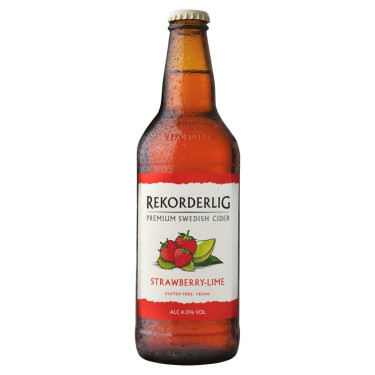 Rekorderlig Strawberry Lime Cider 500Ml 4% Vol