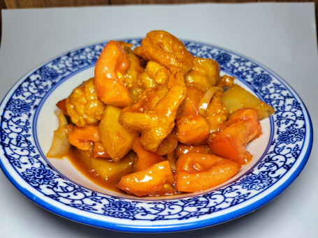 Tián Suān Xiā Lù Sweet Sour Prawns