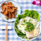 Tài Shì Zhà Zhū Jǐng Ròu Tāng Hé Deep Fried Pork Neck With Rice Noodle Soup