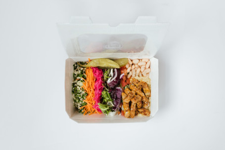 Salad Box With Kebab