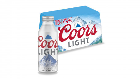 Coors Light American Light Lager Flaschen (16 Oz X 15 Ct)