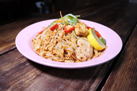 Pad Thai-Chicken Tài Shì Jī Ròu Chǎo Hé Fěn