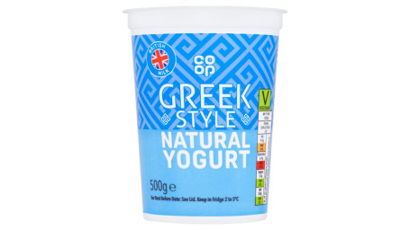 Co-Op Greek Style Natural Yogurt 500G
