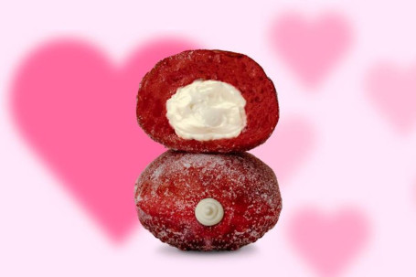 Red Velvet Doughnut Hóng Sī Róng Nǎi Yóu Zhī Shì Dōng Shuǎi