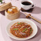 Tún Ròu Shāo Mài (2Lì ． Xiāng Gū Yín Yá Chǎo Miàn Pork Dumplings (2Pcs ． Fried Noodles W Mushroom Bean Sprouts