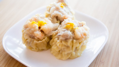 3 Pieces Shrimp Pork Dumpling (Siu Mai)