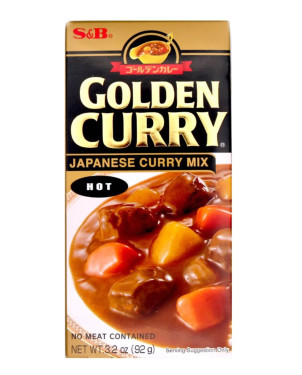 S&B Golden Curry Japanese Curry 92G [Choose Your Type!