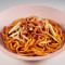 Běi Jīng Chǎo Lā Miàn Fried Peking Noodles With Shredded Pork Leek