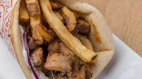 Chicken Souvlaki Pita (Halal)