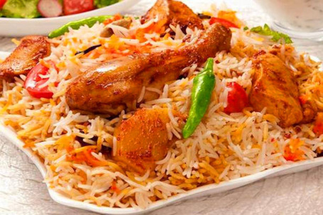 Hyderabadi Dum Chicken Biryani (G)