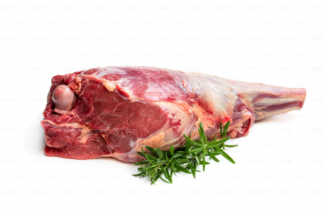 Lamb Leg 500G With Bone Cut Medium Pcs