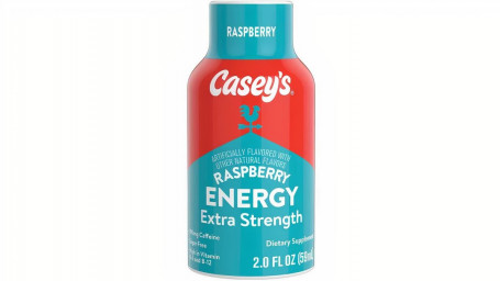 Casey's Extra Strength Raspberry Energy Shot 2Oz