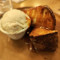 Brioche Façon « Pain Perdu », Caramel Beurre Salé, Glace Vanille Gousse (Bio)