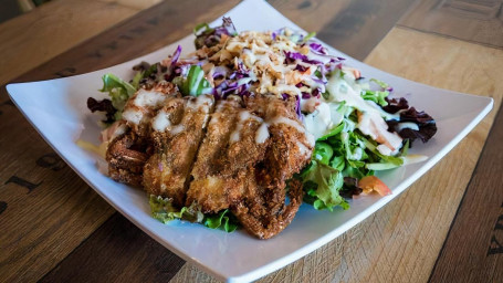Fried Soft Shell Crab With Salad