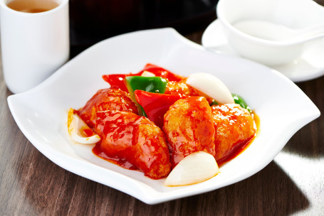 Hóng Yùn Dāng Tóu Táng Cù Yú Kuài Sweet And Sour Fish Fillet