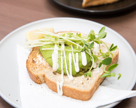 Smashed Avo On Sourdough Toast