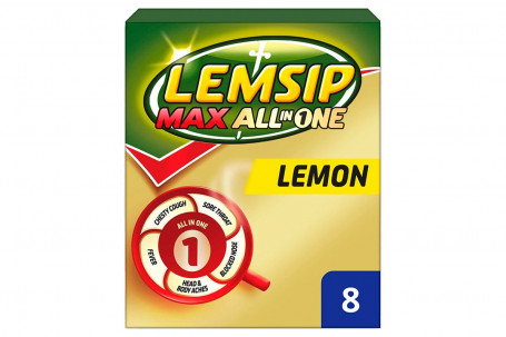 Lemsip Max All In One 8Pcs