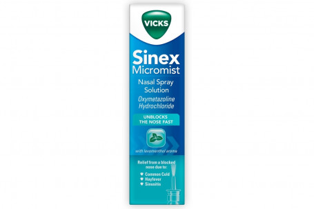 Vicks Sinex Micromist Aqueous Nasal Spray Solution 15Ml