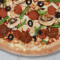 Vegan Works Pizza Mit Großem, Authentischem, Dünnem Boden