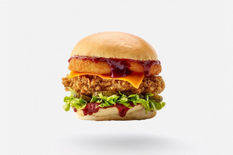 Bbq Cluckin Sandwich. (Vegan Burger)
