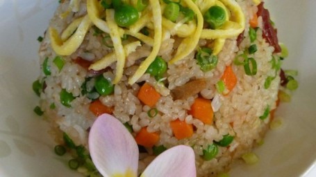 Pilzgebratener Reis