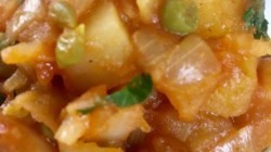 Kartoffel-Erbsen-Curry