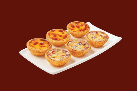 3Jiàn D24Liú Lián Pú Tà 3Jiàn Jīng Diǎn Pú Tà/3 Pcs D24 Durian Egg Tarts 3 Pcs Egg Tarts