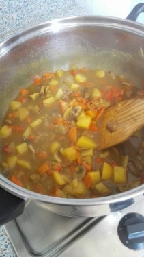 Fleisch-Curry