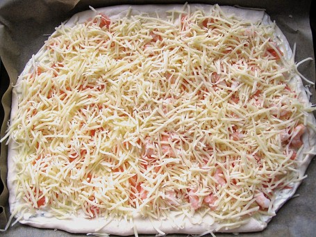 Lachspizza