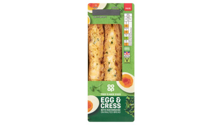 Co-Op Classic Egg Cress Sandwich