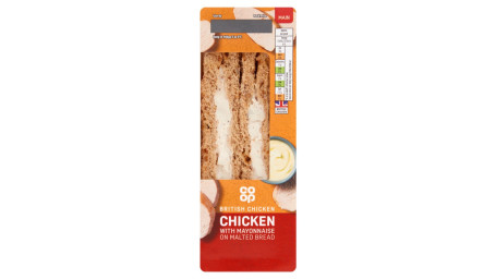 Co-Op Hühnchen-Mayo-Sandwich