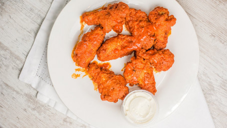 Mild Fried Buffalo Wings (8 Pc)