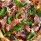 Eggplant Speck Pizza