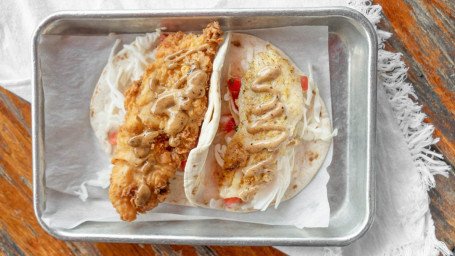 Grouper Taco Trio