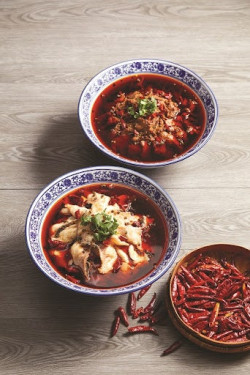 Xiāng Là Shuǐ Zhǔ Yú Poached Sliced Fish In Szechuan Chili Oil