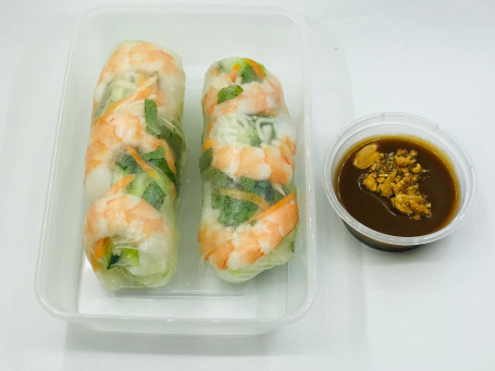 Prawn Summer Rolls (2 Rolls)