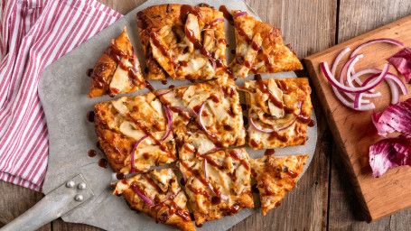 Bbq Chicken Chicago Thin Crust (10 Individual)