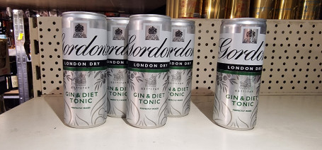 Gordons Gin Diet Tonic 6X 250Ml