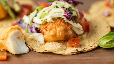 2 Baja Style Fish Tacos